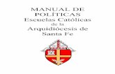 MANUAL DE POLÍTICAS Escuelas Católicas