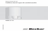 Instrucciones de uso Caldera mural a gas de condensación
