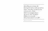 Definición E Implementación De Indicadores Claves De ...
