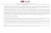 Modificación de las Bases legales de la Promoción LG ...