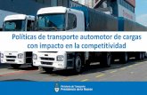 Políticas de transporte automotor de cargas con impacto en ...