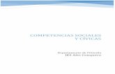 COMPETENCIAS SOCIALES Y CÍVICAS