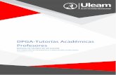 DPGA-Tutorías Académicas Profesores - Tecnologías de la ...
