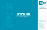 CYPE 3D - Ejemplo práctico