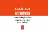 CATÁLOGO DE FORMACIÓN - SESST