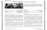 PETER RABBIT 2: A LA FUGA