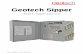 Geotech Sipper Manual de Instalación y Operación