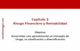 Capítulo 6 Riesgo Financiero Y Rentabilidad