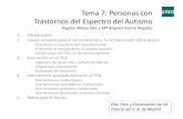 Tema 7: Personas con Trastornos del Espectro del Autismo