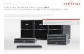 Características técnicas del almacenamiento FUJITSU …