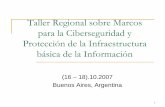 Taller Regional sobre Marcos para la Ciberseguridad y ...