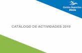 CATÁLOGO DE ACTIVIDADES 2019 - Dénia.com