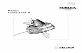 Manual Furlex 100 S - Selden