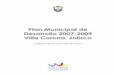 Plan Municipal de Desarrollo 2007-2009 Villa Corona