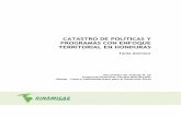 CATASTRO DE POLÍTICAS Y PROGRAMAS CON ENFOQUE …