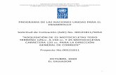 Solicitud de Cotización (RFQ) - Procurement Notices