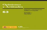 Opiniones y Actitudes - Centro de Investigaciones ...
