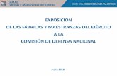 EXPOSICIÓN DE LAS FÁBRICAS Y MAESTRANZAS DEL …