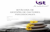 BITÁCORA DE GESTIÓN DE FACTORES PSICOSOCIALES