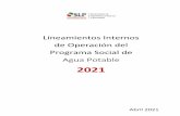 Lineamientos Internos de Operación del Programa Social de