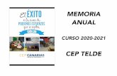 MEMORIA 2020-2021 CEPTELDE - gobiernodecanarias.org