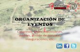 ORGANIZACIÓN DE EVENTOS