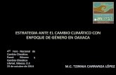 ESTRATEGIA ANTE EL CAMBIO CLIMÁTICO CON ENFOQUE …