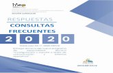 CONSULTAS FRECUENTES 0 2 0 - Dirección de Educación ...