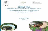 Informe Final Desarrollo Línea de Base, FCA-UNA, Junio-2014