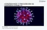 CORONAVIRUS Y PREVENCIÓN DE CONTAGIO COVID-19