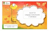 Guía N° 23 Lenguaje y Comunicación 1° año Básico