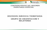 CONTRIBUYENTES DEL REGIMEN TRIBUTARIO ESPECIAL