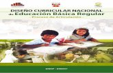 DISEÑO CURRICULAR NACIONAL de Educación Básica Regular