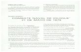 COMBATE NAVAL DE IQUIQUE· 21 DE MAYO DE 1879