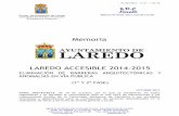 LAREDO ACCESIBLE 2014-2015 con planos