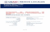 Proyecto Nexos Locales - pdf.usaid.gov