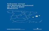 Informe anual del Sistema Nacional de Salud 2009 Baleares
