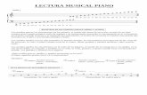 LECTURA MUSICAL PIANO - Programa de Formación Musical