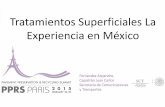 TratamientosSuperficialesLa Experienciaen México