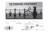 SETMANA CANTANT - Tarragona
