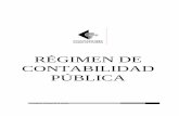 RÉGIMEN DE CONTABILIDAD PÚBLICA - Secretaría General