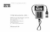 YSI Modelo 85