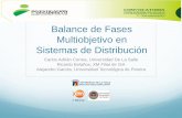 Balance de Fases Multiobjetivo en Sistemas de Distribución