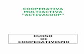 CURSO DE COOPERATIVISMO