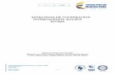 ESTRATEGIA DE COOPERACION INTERNACIONAL 2016-2018 …