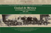 Ciudad de México en el Congreso Constituyente