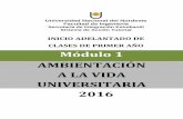INICIO ADELANTADO DE CLASES DE PRIMER AÑO Módulo 1 ...