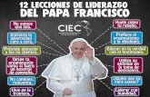12 lecciones de liderazgo del Papa Francisco