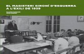 EL MAGISTERI GIRONÍ D’ESQUERRA - Fundació Josep Irla