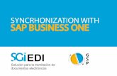 SYNCRHONIZATION WITH SAP BUSINESS ONE